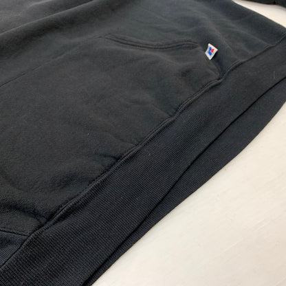 【現状渡し品】【メンズ】 RUSSELL ATHLETIC ラッセル アスレチック 90's PULLOVER HOODIE 90年代 プルオーバーフーディー トップス パーカー 145-260619-ko-02-tei サイズ：XXL カラー：ブラック 万代Net店