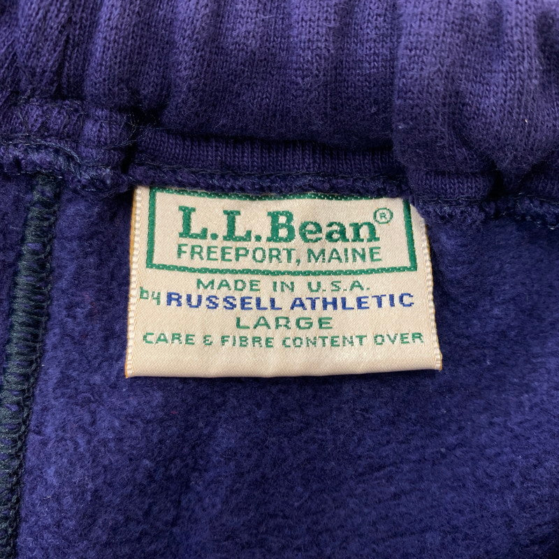 【中古品】【メンズ】 L.L.Bean エルエルビーン RUSSELL SWEAT PANTS ラッセル スウェット パンツ ボトムス イージーパンツ 155-260619-ko-09-tei サイズ：L カラー：ネイビー 万代Net店