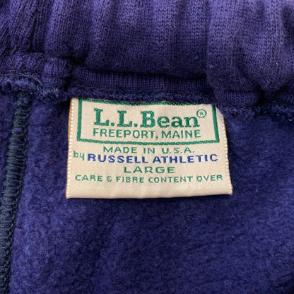 【中古品】【メンズ】 L.L.Bean エルエルビーン RUSSELL SWEAT PANTS ラッセル スウェット パンツ ボトムス イージーパンツ 155-260619-ko-09-tei サイズ：L カラー：ネイビー 万代Net店