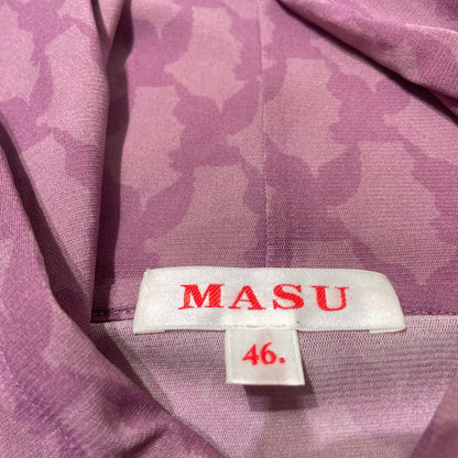 【中古品】【メンズ】 MASU エムエーエスユー ANGEL MESH HOODI EMPFW-CS0624 エンジェル メッシュ フーディー トップス プルオーバーパーカー 140-260617-sa-13-tei サイズ：46 カラー：ピンク 万代Net店