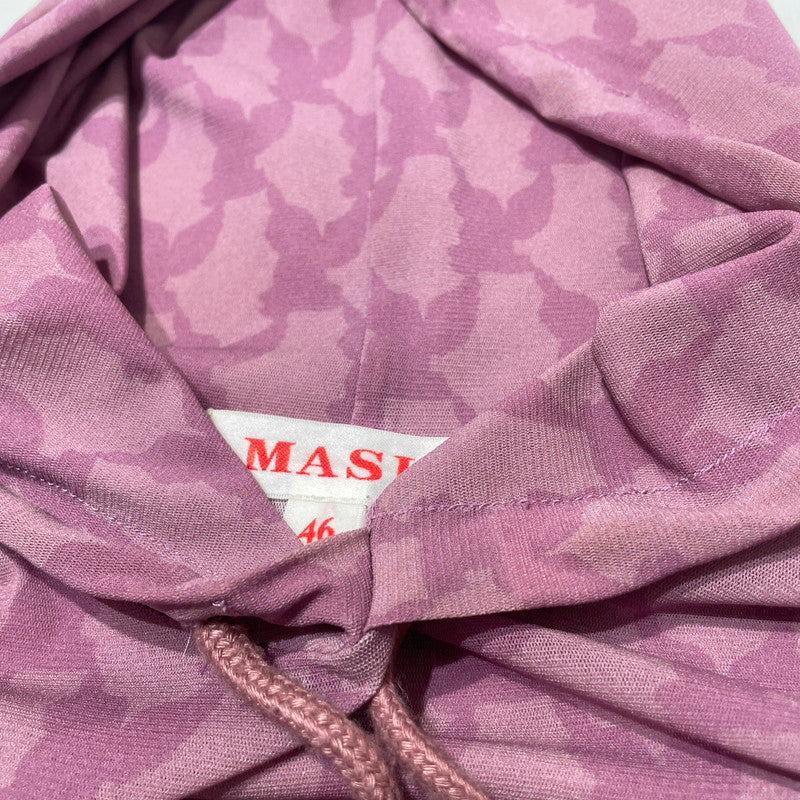 【中古品】【メンズ】 MASU エムエーエスユー ANGEL MESH HOODI EMPFW-CS0624 エンジェル メッシュ フーディー トップス プルオーバーパーカー 140-260617-sa-13-tei サイズ：46 カラー：ピンク 万代Net店