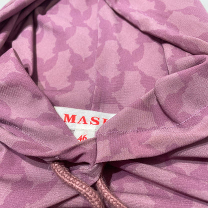【中古品】【メンズ】 MASU エムエーエスユー ANGEL MESH HOODI EMPFW-CS0624 エンジェル メッシュ フーディー トップス プルオーバーパーカー 140-260617-sa-13-tei サイズ：46 カラー：ピンク 万代Net店
