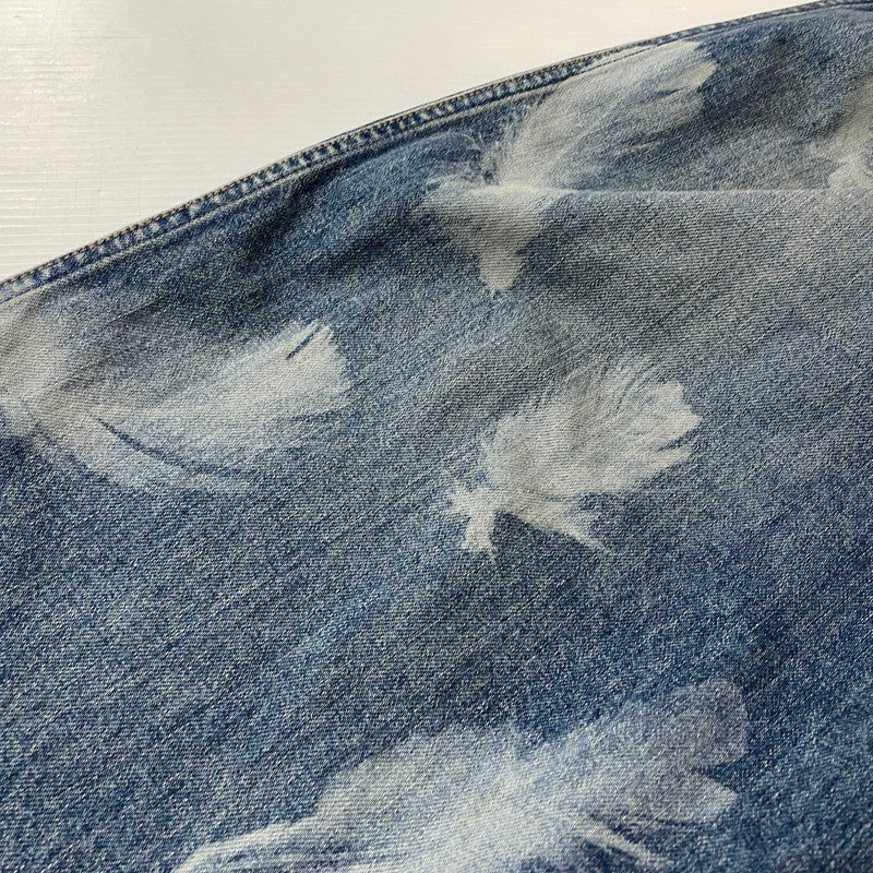 【中古品】【メンズ】 MASU エムユーセスユー FEATHER BAGGY JEANS MBFW-PTB224L ファザー バギー ジーンズ ボトムス ジーンズ 151-620618-sa-11-tei サイズ：48 カラー：インディゴ 万代Net店