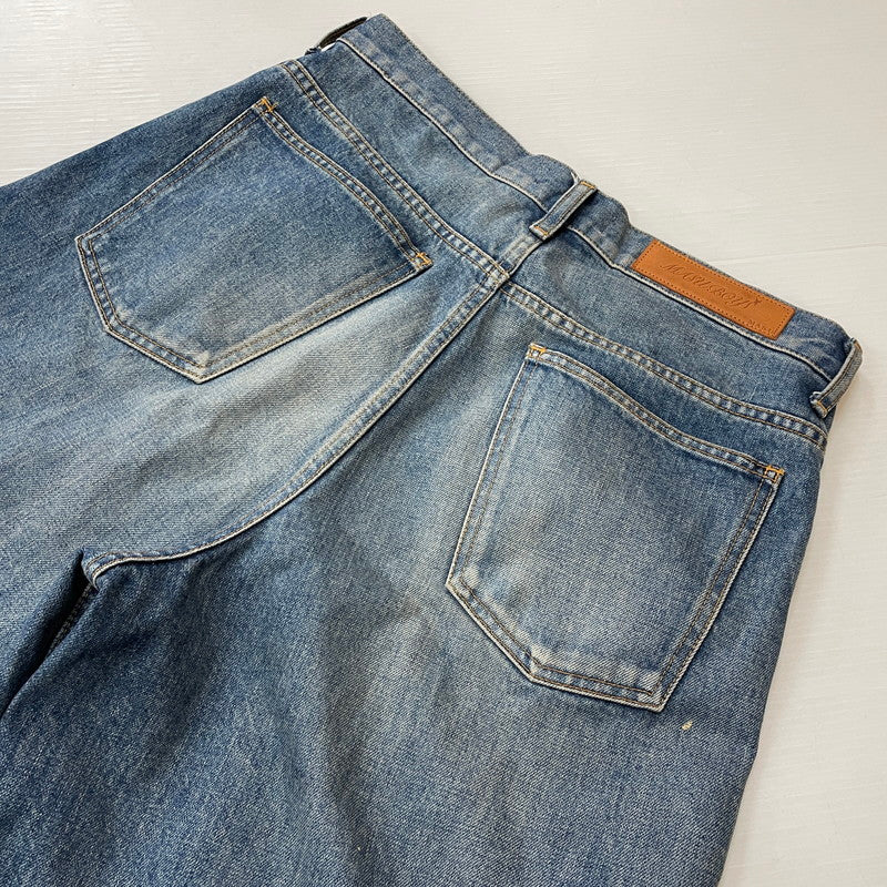 【中古品】【メンズ】 MASU エムユーセスユー FEATHER BAGGY JEANS MBFW-PTB224L ファザー バギー ジーンズ ボトムス ジーンズ 151-620618-sa-11-tei サイズ：48 カラー：インディゴ 万代Net店