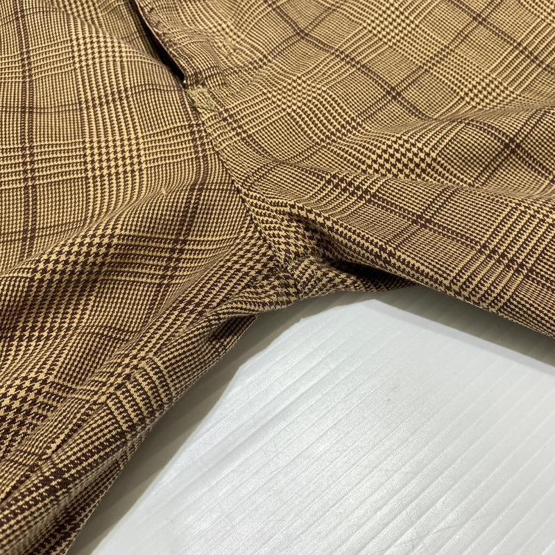 【現状渡し品】【メンズ】 STUSSY ステューシー COTTON PANT コットンパンツ ボトムス ワイドパンツ 153-260716-ko-15-tei サイズ：34 カラー：チェック 万代Net店