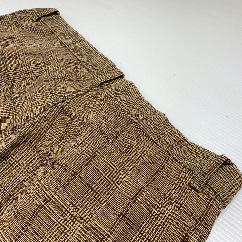 【現状渡し品】【メンズ】 STUSSY ステューシー COTTON PANT コットンパンツ ボトムス ワイドパンツ 153-260716-ko-15-tei サイズ：34 カラー：チェック 万代Net店