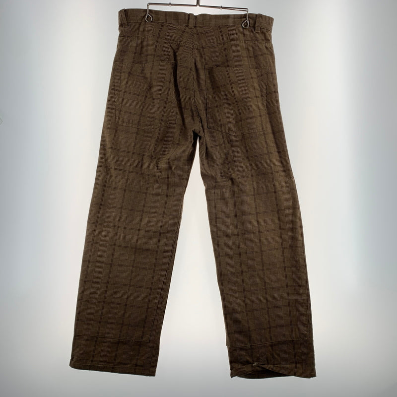 【現状渡し品】【メンズ】 STUSSY ステューシー COTTON PANT コットンパンツ ボトムス ワイドパンツ 153-260716-ko-15-tei サイズ：34 カラー：チェック 万代Net店