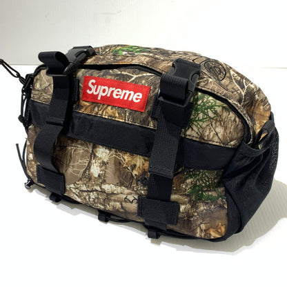 【中古品】【メンズ】 Supreme シュプリーム 19AW WAIST BAG REAL TREE CAMO ウエストバッグ リアルツリーカモ カバン ボディバッグ 149-260622-ko-16-tei カラー：ブラウン系 万代Net店