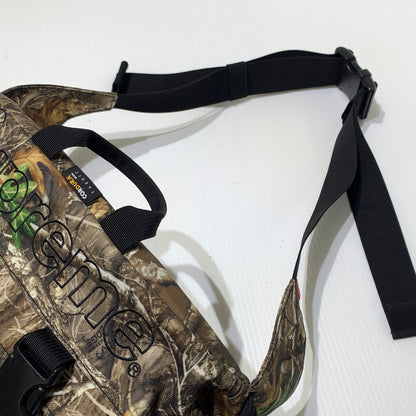 【中古品】【メンズ】 Supreme シュプリーム 19AW WAIST BAG REAL TREE CAMO ウエストバッグ リアルツリーカモ カバン ボディバッグ 149-260622-ko-16-tei カラー：ブラウン系 万代Net店
