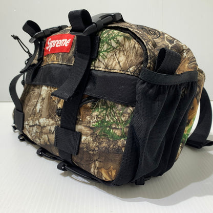 【中古品】【メンズ】 Supreme シュプリーム 19AW WAIST BAG REAL TREE CAMO ウエストバッグ リアルツリーカモ カバン ボディバッグ 149-260622-ko-16-tei カラー：ブラウン系 万代Net店