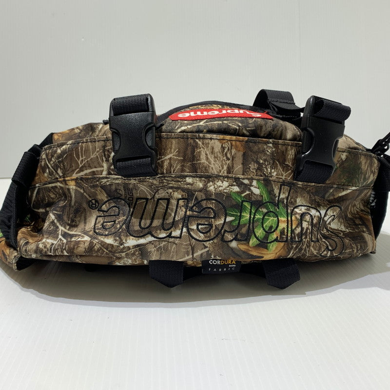 【中古品】【メンズ】 Supreme シュプリーム 19AW WAIST BAG REAL TREE CAMO ウエストバッグ リアルツリーカモ カバン ボディバッグ 149-260622-ko-16-tei カラー：ブラウン系 万代Net店