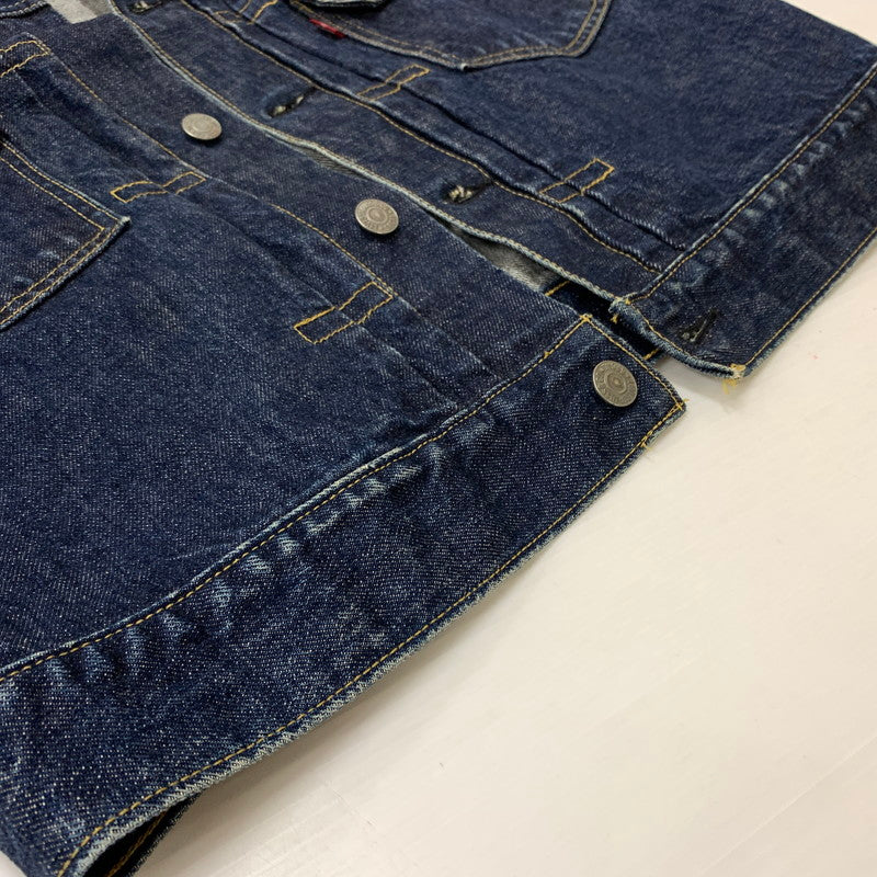 【中古品】【メンズ】 Levi's リーバイス 71507 XX 2ND BIG E DENIM JACKET セカンド ビッグイー デニムジャケット ライトアウター Gジャン ボタン裏 刻印J02 145-260619-ko-05-tei サイズ：38 カラー：インディゴ 万代Net店