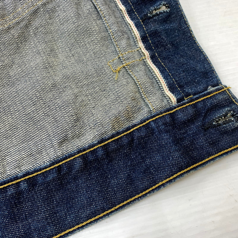 【中古品】【メンズ】 Levi's リーバイス 71507 XX 2ND BIG E DENIM JACKET セカンド ビッグイー デニムジャケット ライトアウター Gジャン ボタン裏 刻印J02 145-260619-ko-05-tei サイズ：38 カラー：インディゴ 万代Net店