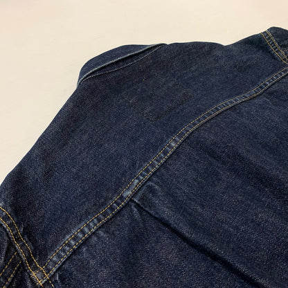 【中古品】【メンズ】 Levi's リーバイス 71507 XX 2ND BIG E DENIM JACKET セカンド ビッグイー デニムジャケット ライトアウター Gジャン ボタン裏 刻印J02 145-260619-ko-05-tei サイズ：38 カラー：インディゴ 万代Net店