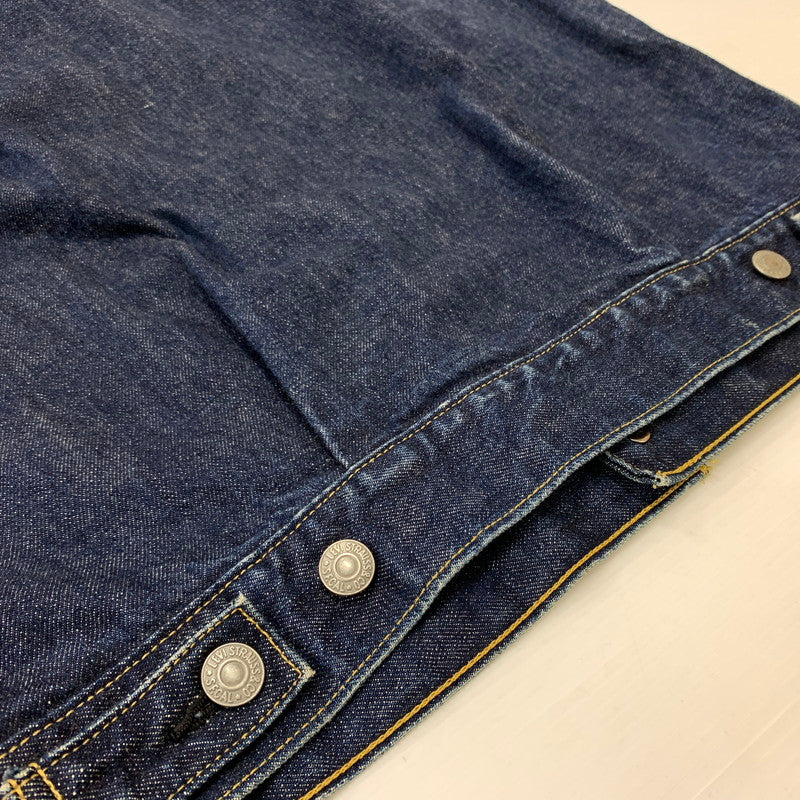 【中古品】【メンズ】 Levi's リーバイス 71507 XX 2ND BIG E DENIM JACKET セカンド ビッグイー デニムジャケット ライトアウター Gジャン ボタン裏 刻印J02 145-260619-ko-05-tei サイズ：38 カラー：インディゴ 万代Net店