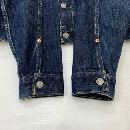 【中古品】【メンズ】 Levi's リーバイス 71507 XX 2ND BIG E DENIM JACKET セカンド ビッグイー デニムジャケット ライトアウター Gジャン ボタン裏 刻印J02 145-260619-ko-05-tei サイズ：38 カラー：インディゴ 万代Net店