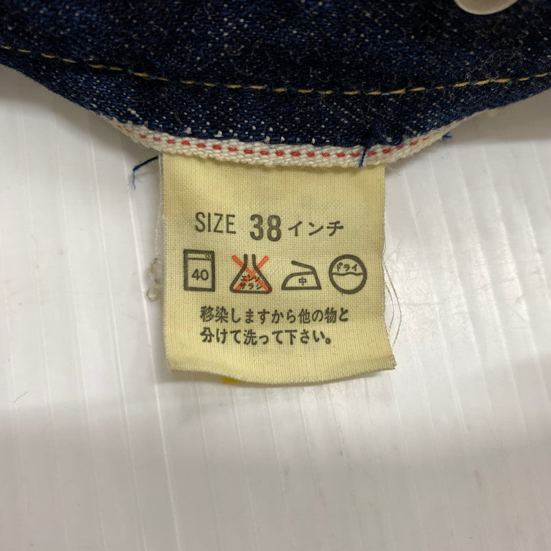 【中古品】【メンズ】 Levi's リーバイス 71507 XX 2ND BIG E DENIM JACKET セカンド ビッグイー デニムジャケット ライトアウター Gジャン ボタン裏 刻印J02 145-260619-ko-05-tei サイズ：38 カラー：インディゴ 万代Net店