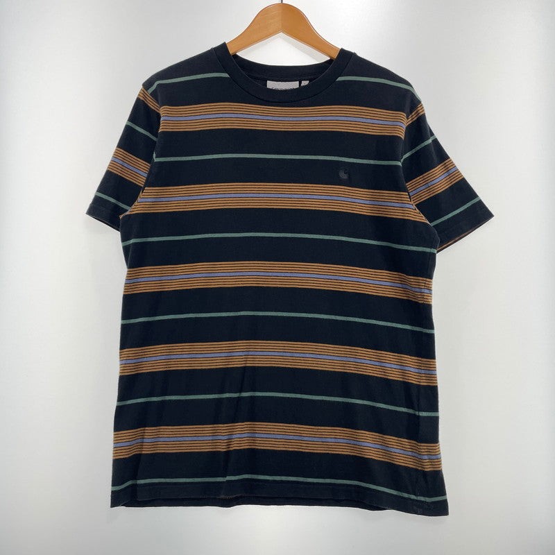 【中古品】【メンズ】 Carhartt WIP カーハート ワークインプログレス カーハート SS HAYRNES T-SHIRT I032848 ショートスリーブ ヘインズ Tシャツ 半袖 トップス 145-260828-yo-13-teih サイズ：S カラー：ブラック 万代Net店
