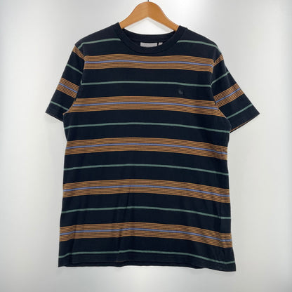 【中古品】【メンズ】 Carhartt WIP カーハート ワークインプログレス カーハート SS HAYRNES T-SHIRT I032848 ショートスリーブ ヘインズ Tシャツ 半袖 トップス 145-260828-yo-13-teih サイズ：S カラー：ブラック 万代Net店