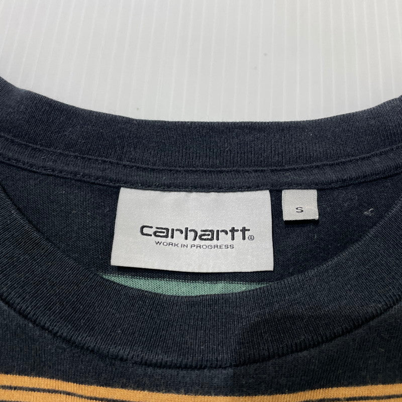 【中古品】【メンズ】 Carhartt WIP カーハート ワークインプログレス カーハート SS HAYRNES T-SHIRT I032848 ショートスリーブ ヘインズ Tシャツ 半袖 トップス 145-260828-yo-13-teih サイズ：S カラー：ブラック 万代Net店