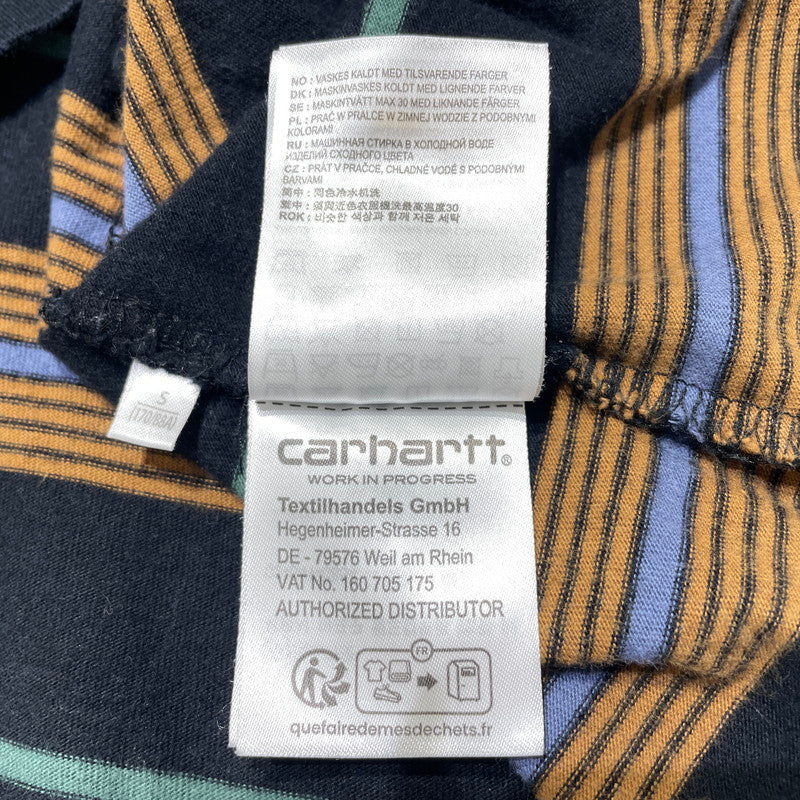 【中古品】【メンズ】 Carhartt WIP カーハート ワークインプログレス カーハート SS HAYRNES T-SHIRT I032848 ショートスリーブ ヘインズ Tシャツ 半袖 トップス 145-260828-yo-13-teih サイズ：S カラー：ブラック 万代Net店