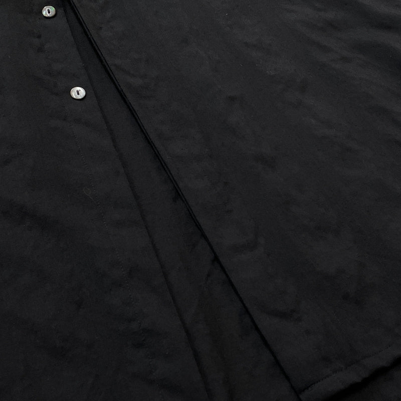 【中古品】【メンズ】 KUJAKU BY TAKUMA NISHIZAKA クジャク バイ タクマ ニシザカ LONG SHIRT ロングシャツ 長袖 トップス 140-260830-sa-06-tei サイズ：1 カラー：ブラック 万代Net店