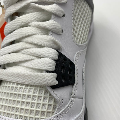 【中古品】【メンズ】 NIKE ナイキ AIR JORDAN 4 RETRO WHITE CEMENT 2012 308497-103 エアジョーダン4 レトロ スニーカー 靴 シューズ 160-260804-ko-02-tei サイズ：27.5cm カラー：ホワイト 万代Net店