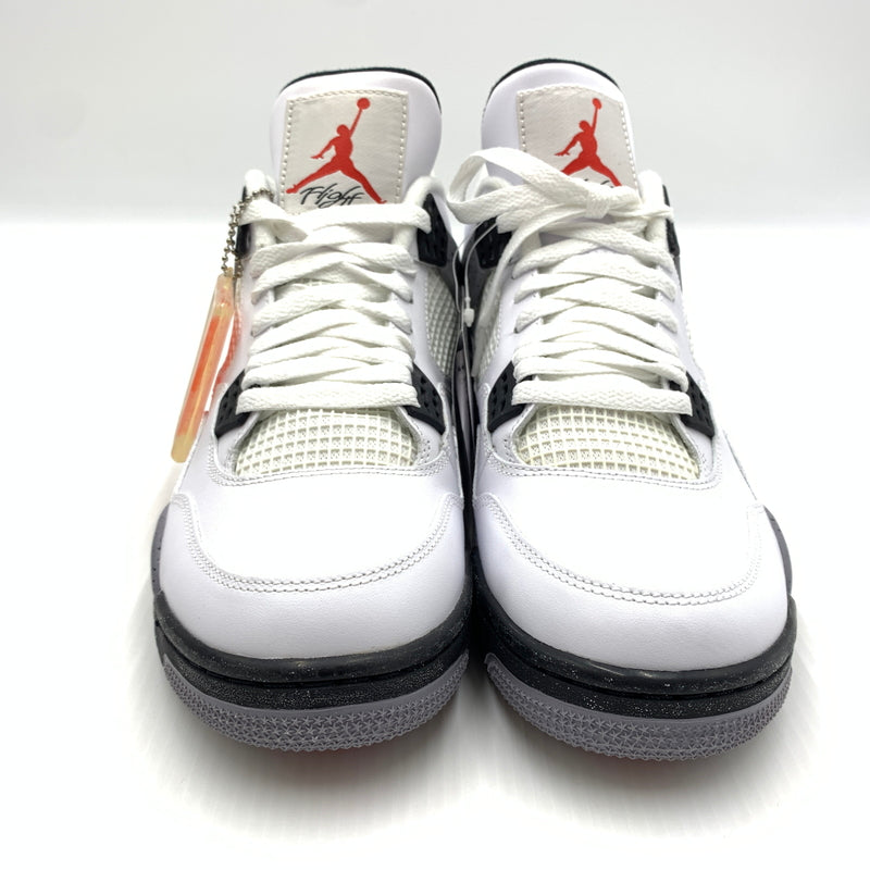 【中古品】【メンズ】 NIKE ナイキ AIR JORDAN 4 RETRO WHITE CEMENT 2012 308497-103 エアジョーダン4 レトロ スニーカー 靴 シューズ 160-260804-ko-02-tei サイズ：27.5cm カラー：ホワイト 万代Net店