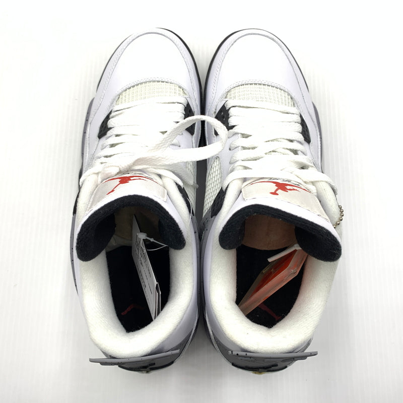 【中古品】【メンズ】 NIKE ナイキ AIR JORDAN 4 RETRO WHITE CEMENT 2012 308497-103 エアジョーダン4 レトロ スニーカー 靴 シューズ 160-260804-ko-02-tei サイズ：27.5cm カラー：ホワイト 万代Net店