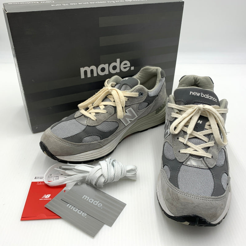 【中古品】【メンズ】 NEW BALANCE ニューバランス M992GR SNEAKERS GRAY スニーカー 靴 シューズ 162-260711-ko-01-tei サイズ：27.5cm カラー：グレー 万代Net店