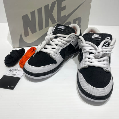 【中古品】【メンズ】 NIKE ナイキ × TIGHTBOOTH PRODUCTION タイトブース プロダクション 別注 コラボ SB DUNKLOW PRO QS FD2629-100 ダンク ロー プロ スニーカー 靴 シューズ 160-260715-ko-03-tei サイズ：26.5cm カラー：ブラック/ホワイト 万代Net店