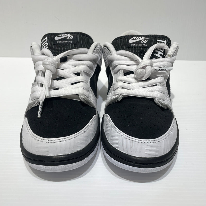 【中古品】【メンズ】 NIKE ナイキ × TIGHTBOOTH PRODUCTION タイトブース プロダクション 別注 コラボ SB DUNKLOW PRO QS FD2629-100 ダンク ロー プロ スニーカー 靴 シューズ 160-260715-ko-03-tei サイズ：26.5cm カラー：ブラック/ホワイト 万代Net店