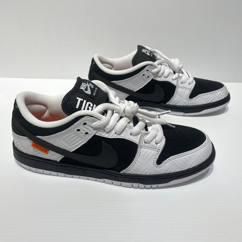 【中古品】【メンズ】 NIKE ナイキ × TIGHTBOOTH PRODUCTION タイトブース プロダクション 別注 コラボ SB DUNKLOW PRO QS FD2629-100 ダンク ロー プロ スニーカー 靴 シューズ 160-260715-ko-03-tei サイズ：26.5cm カラー：ブラック/ホワイト 万代Net店