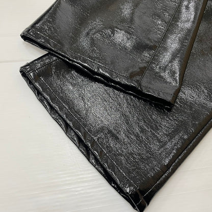 【中古品】【メンズ】 JOHN LAWRENCE SULLIVAN ジョンローレンスサリバン COATING FLARE PANTS 2B009-0517-06 コーティング フレアパンツ ボトムス 151-260623-yo-20-tei サイズ：46 カラー：ブラック 万代Net店