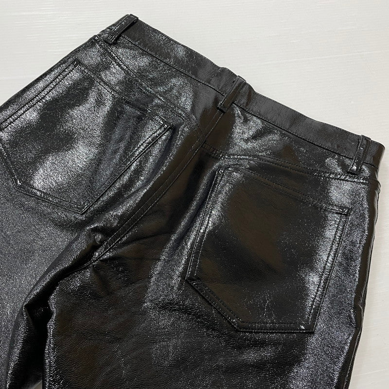 【中古品】【メンズ】 JOHN LAWRENCE SULLIVAN ジョンローレンスサリバン COATING FLARE PANTS 2B009-0517-06 コーティング フレアパンツ ボトムス 151-260623-yo-20-tei サイズ：46 カラー：ブラック 万代Net店