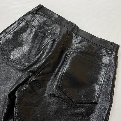 【中古品】【メンズ】 JOHN LAWRENCE SULLIVAN ジョンローレンスサリバン COATING FLARE PANTS 2B009-0517-06 コーティング フレアパンツ ボトムス 151-260623-yo-20-tei サイズ：46 カラー：ブラック 万代Net店