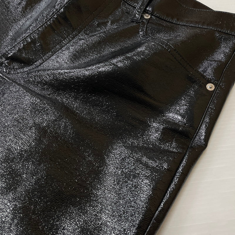 【中古品】【メンズ】 JOHN LAWRENCE SULLIVAN ジョンローレンスサリバン COATING FLARE PANTS 2B009-0517-06 コーティング フレアパンツ ボトムス 151-260623-yo-20-tei サイズ：46 カラー：ブラック 万代Net店