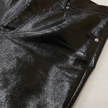 【中古品】【メンズ】 JOHN LAWRENCE SULLIVAN ジョンローレンスサリバン COATING FLARE PANTS 2B009-0517-06 コーティング フレアパンツ ボトムス 151-260623-yo-20-tei サイズ：46 カラー：ブラック 万代Net店