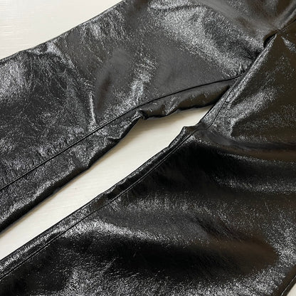 【中古品】【メンズ】 JOHN LAWRENCE SULLIVAN ジョンローレンスサリバン COATING FLARE PANTS 2B009-0517-06 コーティング フレアパンツ ボトムス 151-260623-yo-20-tei サイズ：46 カラー：ブラック 万代Net店