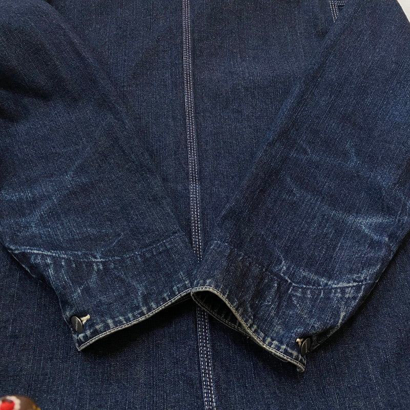 【中古品】【メンズ】 CARHARTT カーハート DENIM CHORE COAT デニム チョア コート アウター 145-260623-sa-05-tei サイズ：M カラー：インディゴ 万代Net店