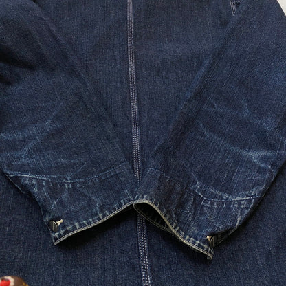 【中古品】【メンズ】 CARHARTT カーハート DENIM CHORE COAT デニム チョア コート アウター 145-260623-sa-05-tei サイズ：M カラー：インディゴ 万代Net店