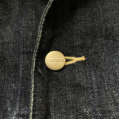 【中古品】【メンズ】 CARHARTT カーハート DENIM CHORE COAT デニム チョア コート アウター 145-260623-sa-05-tei サイズ：M カラー：インディゴ 万代Net店