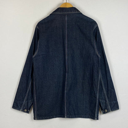 【中古品】【メンズ】 CARHARTT カーハート DENIM CHORE COAT デニム チョア コート アウター 145-260623-sa-05-tei サイズ：M カラー：インディゴ 万代Net店