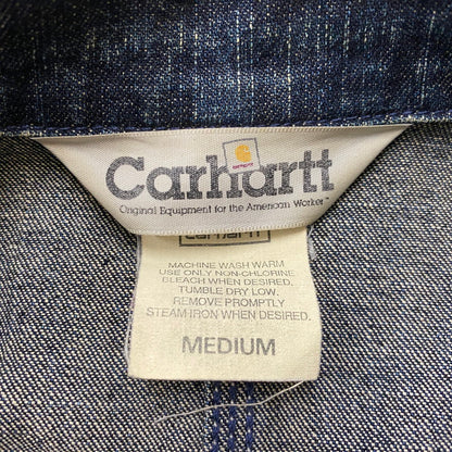 【中古品】【メンズ】 CARHARTT カーハート DENIM CHORE COAT デニム チョア コート アウター 145-260623-sa-05-tei サイズ：M カラー：インディゴ 万代Net店
