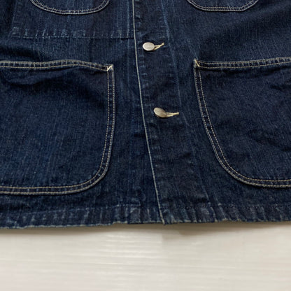 【中古品】【メンズ】 CARHARTT カーハート DENIM CHORE COAT デニム チョア コート アウター 145-260623-sa-05-tei サイズ：M カラー：インディゴ 万代Net店
