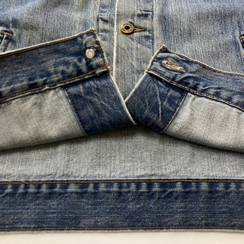 【中古品】【メンズ】 CARHARTT カーハート DENIM TRUCKER JACKET デニム トラッカー ジャケット アウター 145-260623-sa-06-tei サイズ：不明 カラー：インディゴ 万代Net店
