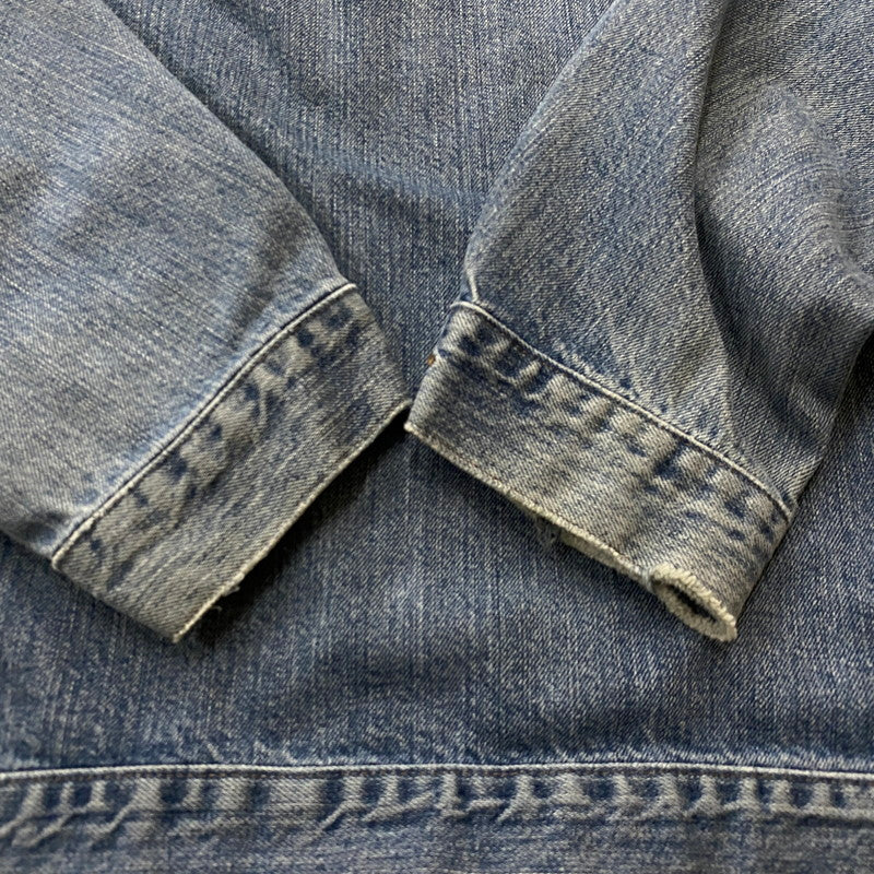 【中古品】【メンズ】 CARHARTT カーハート DENIM TRUCKER JACKET デニム トラッカー ジャケット アウター 145-260623-sa-06-tei サイズ：不明 カラー：インディゴ 万代Net店