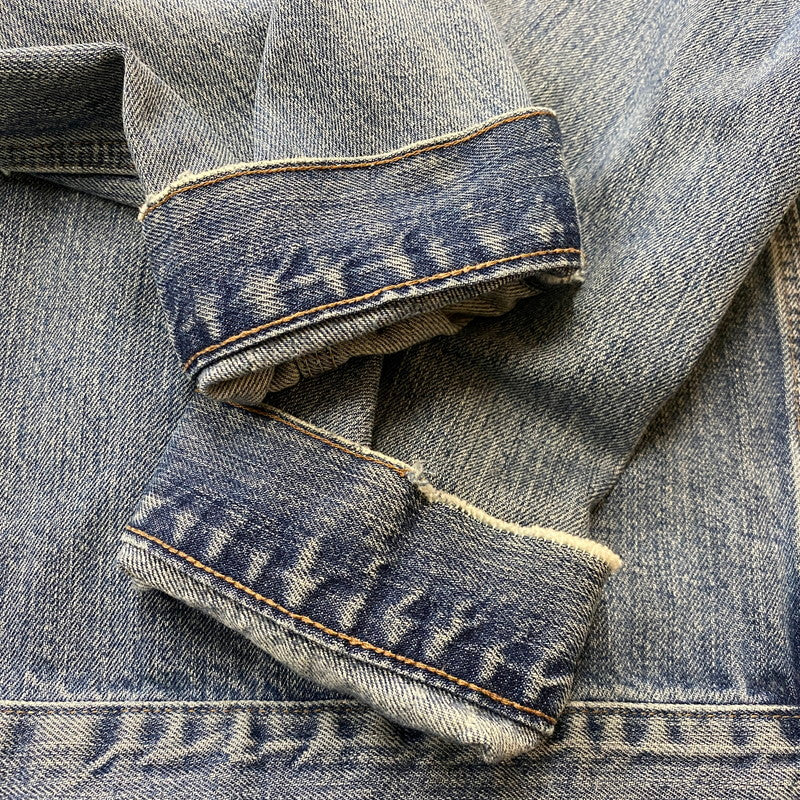 【中古品】【メンズ】 CARHARTT カーハート DENIM TRUCKER JACKET デニム トラッカー ジャケット アウター 145-260623-sa-06-tei サイズ：不明 カラー：インディゴ 万代Net店