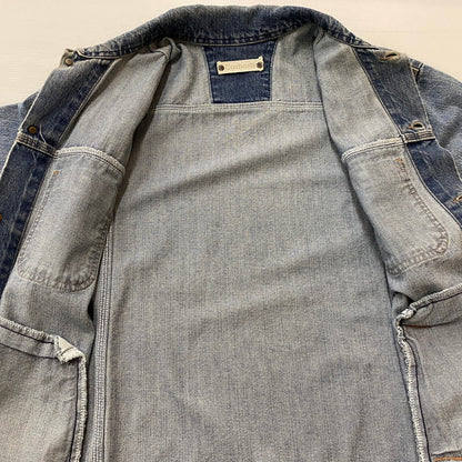 【中古品】【メンズ】 CARHARTT カーハート DENIM TRUCKER JACKET デニム トラッカー ジャケット アウター 145-260623-sa-06-tei サイズ：不明 カラー：インディゴ 万代Net店
