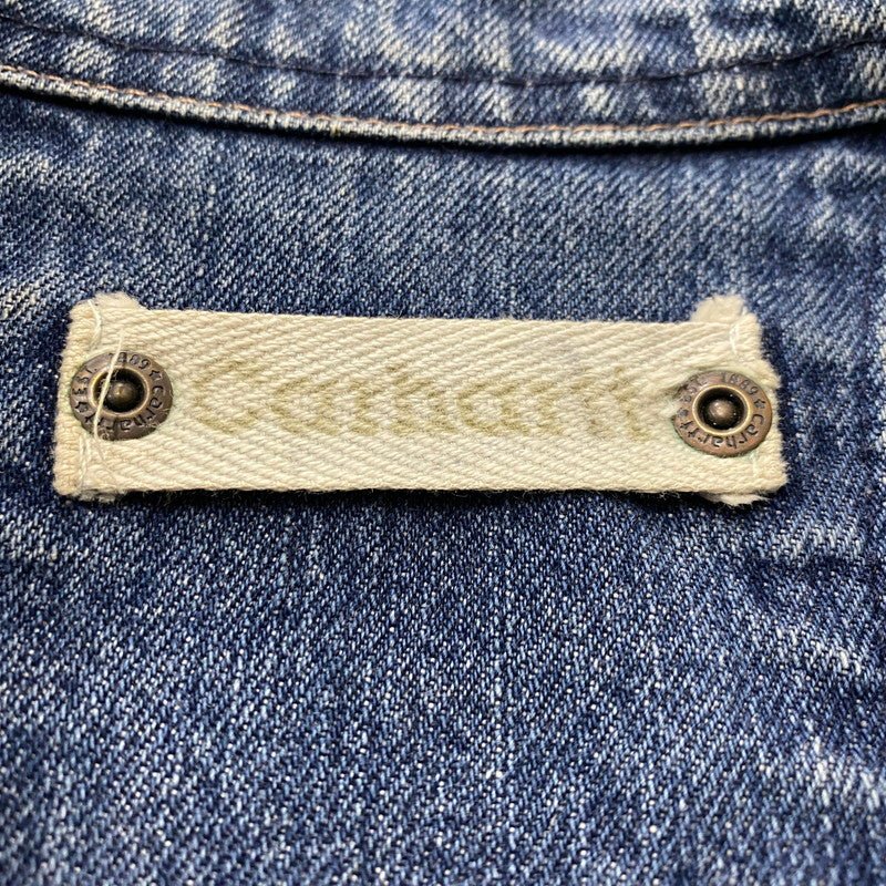 【中古品】【メンズ】 CARHARTT カーハート DENIM TRUCKER JACKET デニム トラッカー ジャケット アウター 145-260623-sa-06-tei サイズ：不明 カラー：インディゴ 万代Net店
